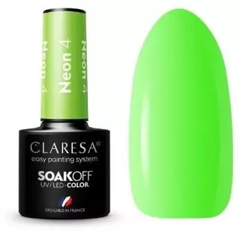 Claresa Soak Off UV/LED Color Neon (5ml) 4