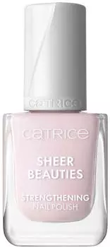 Catrice Sheer Beauties Strengthening Nail Polish (11ml) 040 Fluffy Cotton Candy