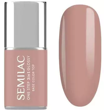 Semilac One Step 3in1 Glossy (7ml) 210 French Beige