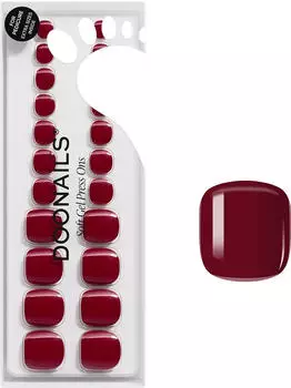 Doonails Soft Gel Press Ons Pedicure (30 Stk.) Love Paris