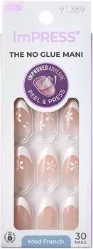 Kiss imPress The No Glue Mani M (30 Stk.)