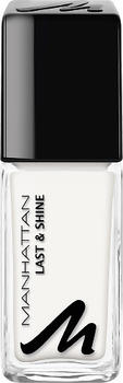 Manhattan Last & Shine Nail Polish - 10 Paint It White (10ml)