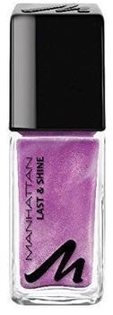 Manhattan Last & Shine Nail Polish - 710 Violet Thunder (10ml)