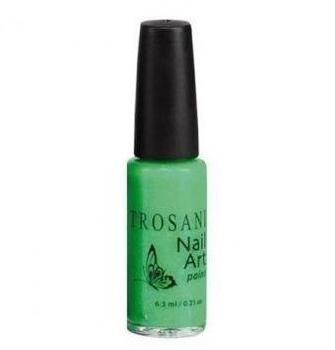 Trosani Nail Art Paint - Light Green Glitter
