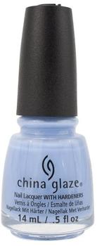 China Glaze Nail Lacquer with Hardner - Collection 2015 Road Trip - Boho blues, 1er Pack (1 x 14 ml)