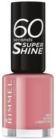 Rimmel 60 Seconds Super Shine Nagellack Farbton 405 Rose Libertine 8 ml,...