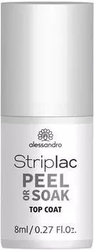 Alessandro Striplac Peel or Soak Top Coat (8ml)