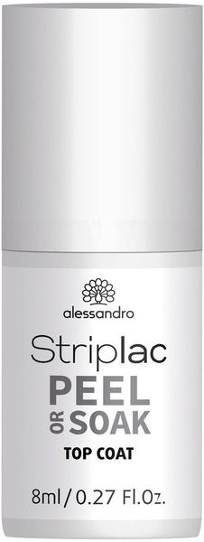 Alessandro Striplac Peel or Soak Top Coat (8ml)
