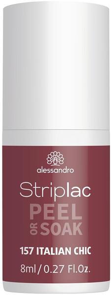 Alessandro Striplac Peel or Soak 157 Italian Chic (8ml)
