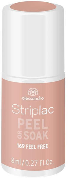 Alessandro Striplac Peel or Soak - feel free (8ml)