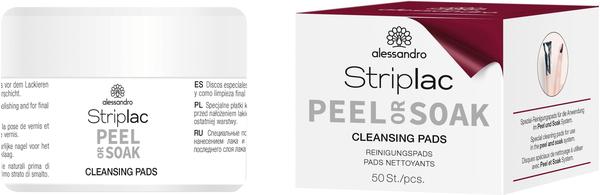 Alessandro Striplac Peel or Soak Cleansing Pads (50 Stk.)