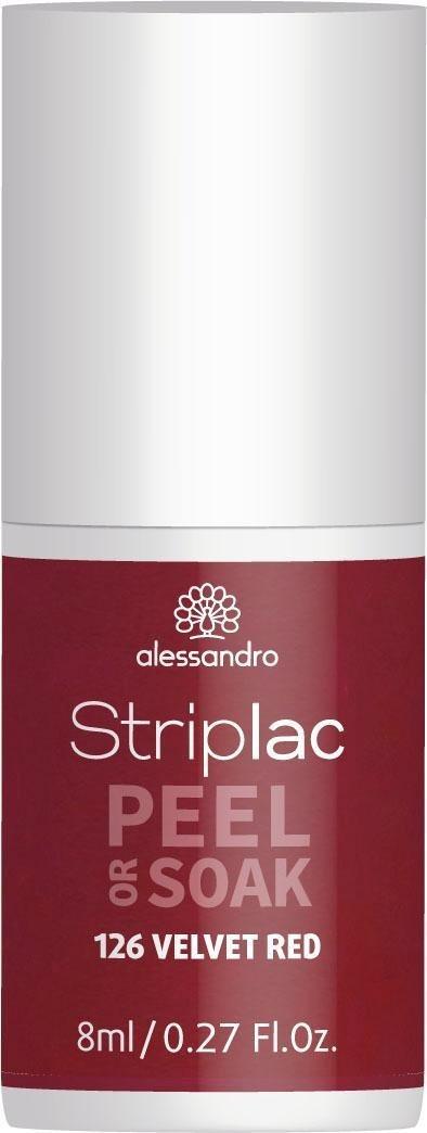Alessandro Striplac Peel or Soak - Velvet Red (8ml) Test TOP Angebote ab  13,99 € (Oktober 2023)