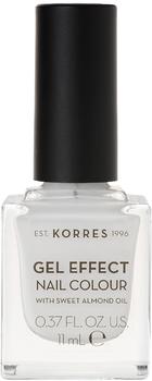 Korres Gel Effect Nail Color - 01 Blanc White (11ml)
