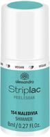Alessandro International Alessandro Striplac Peel or Soak 154 Maledivia 8 ml,