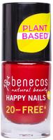 benecos Natural Beauty Nail Polish - cherry red Bio