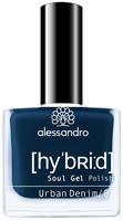alessandro Nagellack Hybrid Lack 8 ml Urban Denim Female, Grundpreis: &euro;...