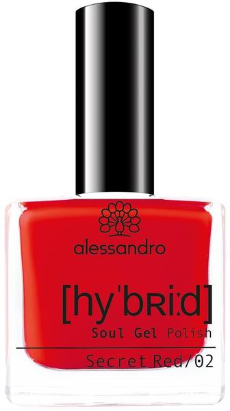 Alessandro Hybrid Soul Gel Polish Nr. 111 - Secret Red (8ml)