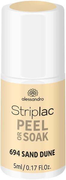 Alessandro Striplac Peel or Soak - 694 Sand Dune (5ml)