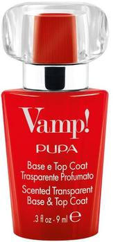 Pupa VAMP! Base & Top Coat Nail Polish (9ml) – 200 Transparent