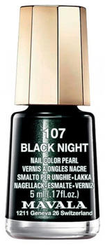 Mavala Mini Color 107 Black Night (5 ml)