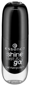 Essence Shine Last & Go! Gel Nail Polish Black Is Black