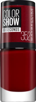 Maybelline Color Show Nailpolish 352 Downtown Red (7 ml)