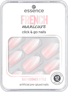 Essence French Manicure Click & Go Nails 02 Babyboomer Style (12pcs.)