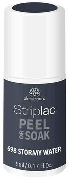 Alessandro Striplac Peel or Soak - 698 Stormy Water (5ml)
