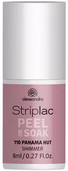 Alessandro Striplac Peel or Soak - 110 Panama Hut (8ml)