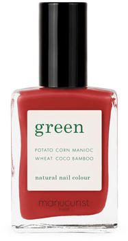 Manucurist Green Natural Nail Colour Poppy Red (15ml)