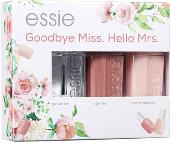 Essie Bride Set Goodbye Ms. Hello Mrs. Nail Polish (3-tlg.)