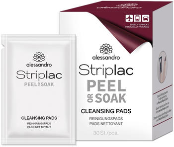 Alessandro Striplac Peel or Soak Cleansing Pads (30 Stk.)