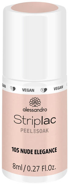 Alessandro Striplac Peel or Soak - Nude Elegance (8ml)