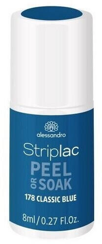 Alessandro Striplac Peel or Soak 178 Classic Blue (8ml)