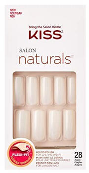 Kiss Salon Natural Nails Go Rouge (28pcs.)