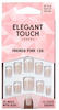 Elegant Touch Nägel Kunstnägel Natural French 126 Pink Short