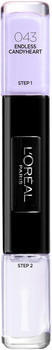 L'Oréal Infaillible Nail Polish 2in1 Color Top Coat - 43 Endless Candyheart (2x5ml)