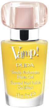 Pupa VAMP! Scented Nail Polish Gel Effect (9ml) Brilliant Yellow
