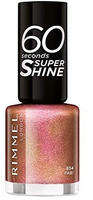 Rimmel 60 Seconds Super Shine Nagellack Farbton 834 Fab! 8 ml, Grundpreis: &euro;