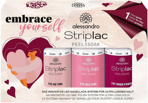 Test Set TOP Striplac Alessandro ab Colour € (Oktober 22,60 Yourself 2023) Embrace (3x5ml) Angebote
