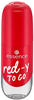 Essence Gel Nail Colour Nagellack Farbton 56 red-y to go 8 ml, Grundpreis: &euro;