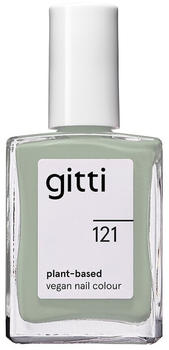 gitti Plant-Based Vegan Nail Colour (15ml) 121 Salbeigrün