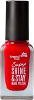 dm trend it up Super Shine & Stay Nail Polish 880 Red (8 ml)