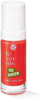 Yves Rocher COULEURS NATURE Nagellack GO GREEN 21 Rouge nacarat (5 ml)