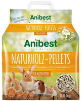 Anibest Naturholz Pellets - 10 l (5,5 kg), Grundpreis: &euro; 0,65 / l