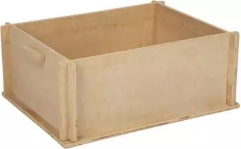 Kerbl Buddelbox für Nagetiere, Holz, 50x39x20cm (81800)