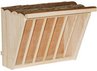Kerbl Pet Heuraufe XL Nature - L 28 x B 20,5 x H 22 cm