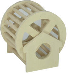 Elmato Hamsterlaufrad aus Holz (ø 12 cm)