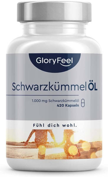 GloryFeel Schwarzkümmel Öl Kapseln (420 Stk.)