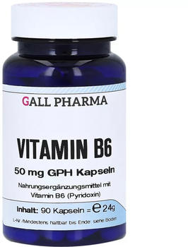 Hecht Pharma Vitamin B6 50mg GPH Kapseln (90 Stk.)